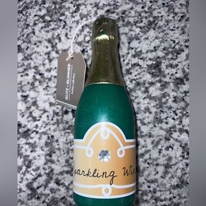 Sparkling Wine Champagne Bottle Candle New Glitz + Glimmer
